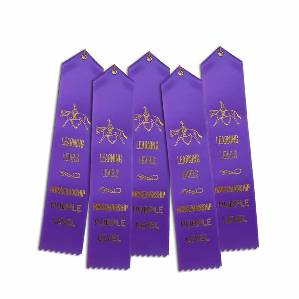 5 ribbons for Purple HM