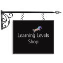 Learning Levels Shop sign