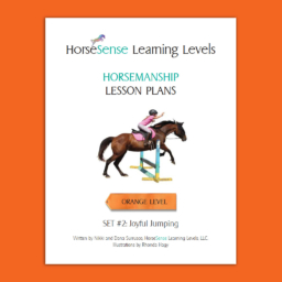 cover of Orange Horsemanship lesson plans Set 2 - Joyful Jumping