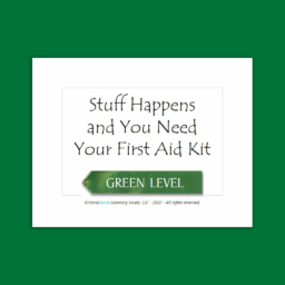 Stuff Happens And You Need Your First Aid Kit